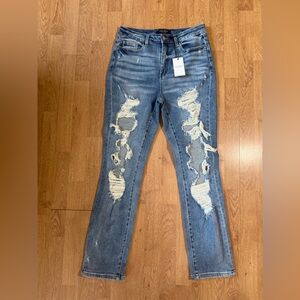 Distressed Judy Blue Jeans